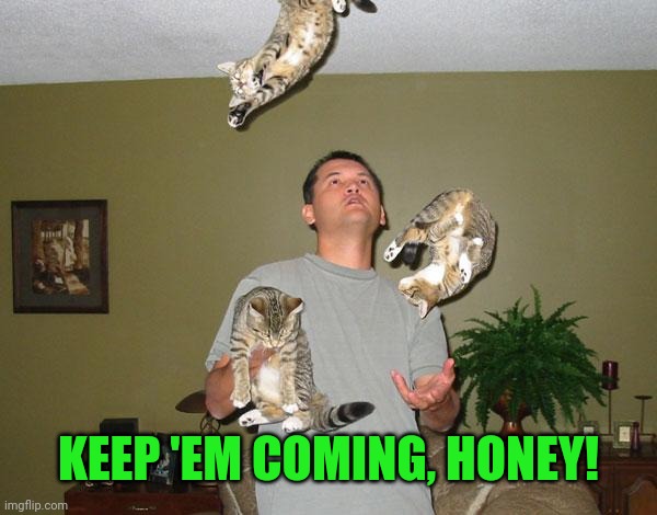 KEEP 'EM COMING, HONEY! | made w/ Imgflip meme maker