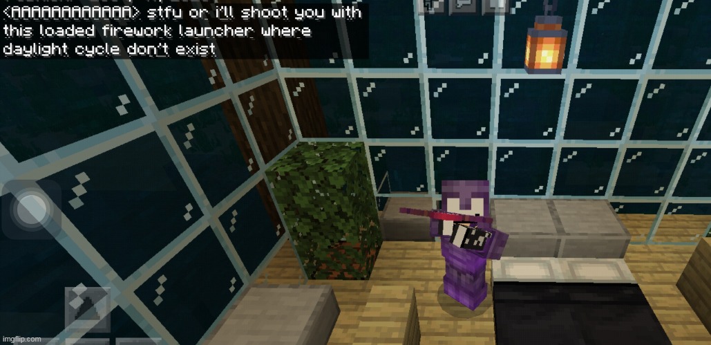 stfu or i'll shoot this loaded firework launcher | image tagged in stfu or i'll shoot this loaded firework launcher | made w/ Imgflip meme maker