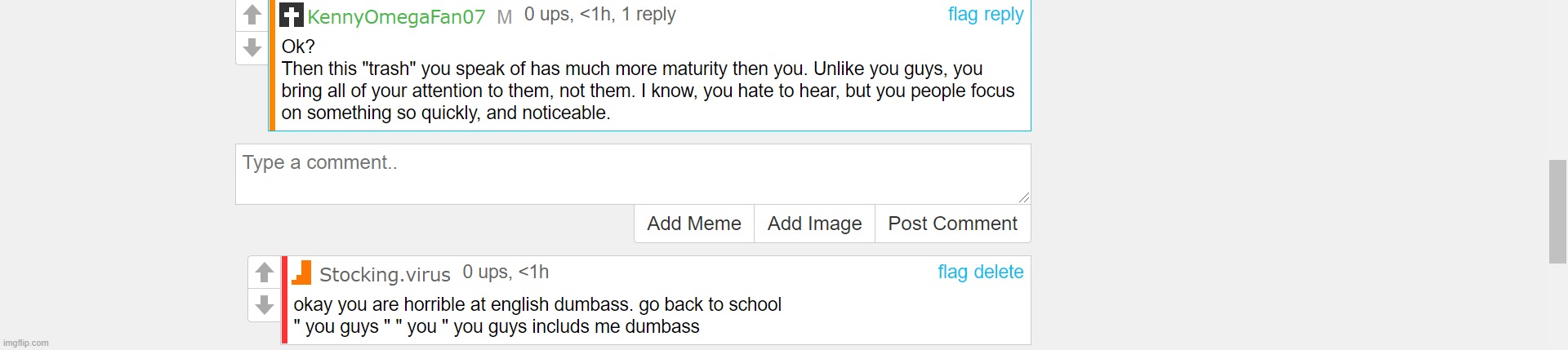 made w/ Imgflip meme maker