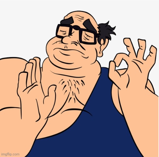 When you find the perfect spot to throw yer tresh... | image tagged in danny devito,trashman,trash,always sunny in philadelphia,pacha,the emperors new groove | made w/ Imgflip meme maker