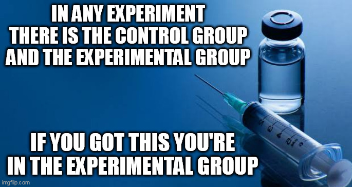 Temp | IN ANY EXPERIMENT THERE IS THE CONTROL GROUP AND THE EXPERIMENTAL GROUP; IF YOU GOT THIS YOU'RE IN THE EXPERIMENTAL GROUP | image tagged in temp | made w/ Imgflip meme maker