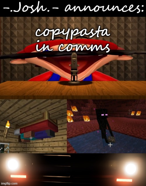 Displacement:	6.6 Liters or 403 Cubic Inches Engine Weight:	835 Lbs Bore:	4.055″ or 103 mm Stroke:	3.897″ or 99 mm Block Materia | copypasta in comms | image tagged in josh's announcement temp by josh | made w/ Imgflip meme maker