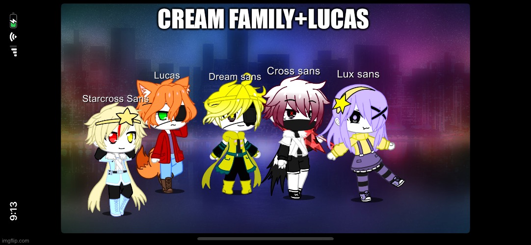 CREAM FAMILY+LUCAS | made w/ Imgflip meme maker