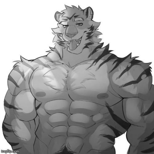 furry chad | image tagged in furry chad | made w/ Imgflip meme maker