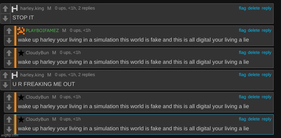 i hate all of you. repeated things is legit my main trigger pls stop | made w/ Imgflip meme maker