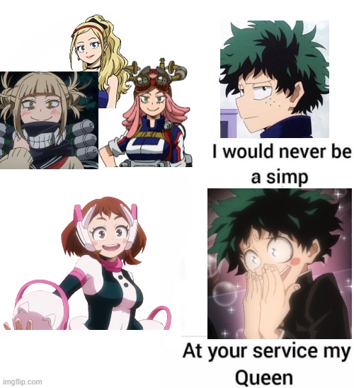 My OTP in a nutshell | image tagged in i would never be simp | made w/ Imgflip meme maker