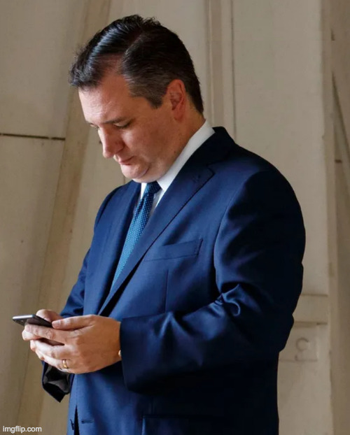 ted gets a text Blank Meme Template