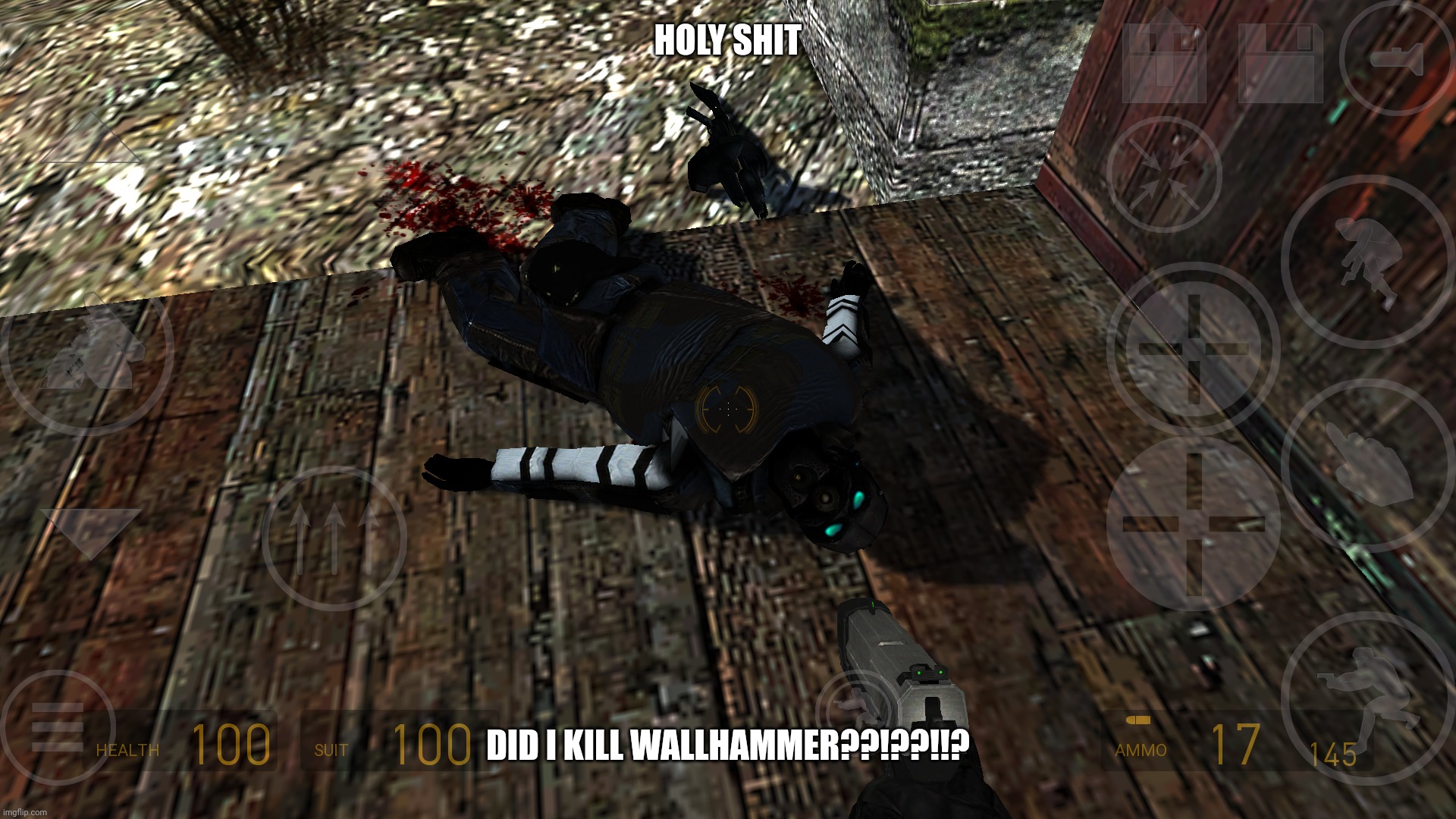 HOLY SHIT; DID I KILL WALLHAMMER??!??!!? | made w/ Imgflip meme maker