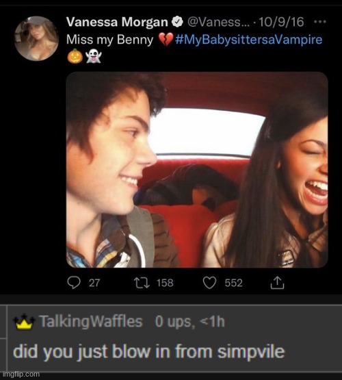 im one to talk :skull: | image tagged in blow in from simpvile | made w/ Imgflip meme maker