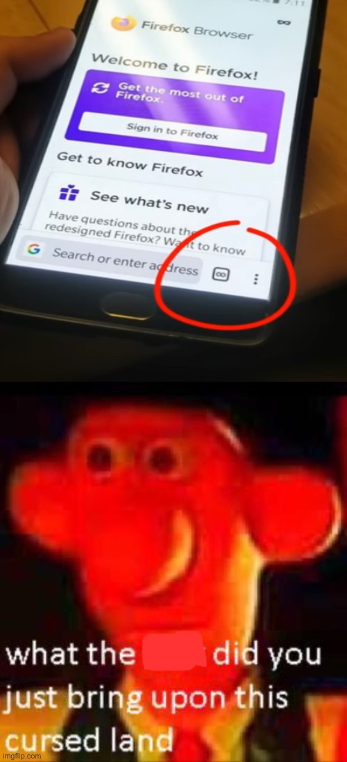 My phone is cursed in every way - Imgflip