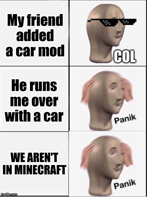 o h o k a y | image tagged in panik kalm panik | made w/ Imgflip meme maker