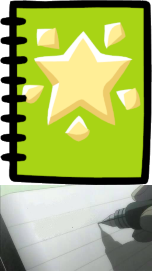 Maxwell's Notebook Blank Meme Template