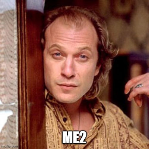 Buffalo Bill Silence of the lambs | ME2 | image tagged in buffalo bill silence of the lambs | made w/ Imgflip meme maker