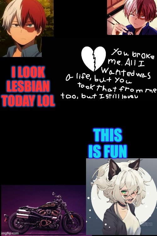no | I LOOK LESBIAN TODAY LOL; THIS IS FUN | image tagged in no | made w/ Imgflip meme maker