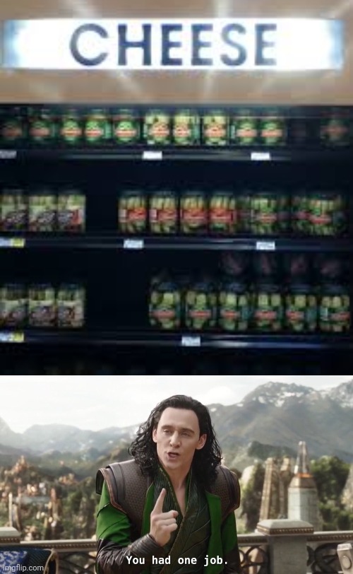 image tagged in you had one job just the one | made w/ Imgflip meme maker