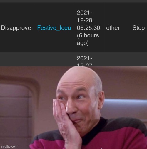 image tagged in picard oops | made w/ Imgflip meme maker