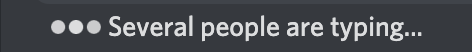 several people are typing... Blank Meme Template