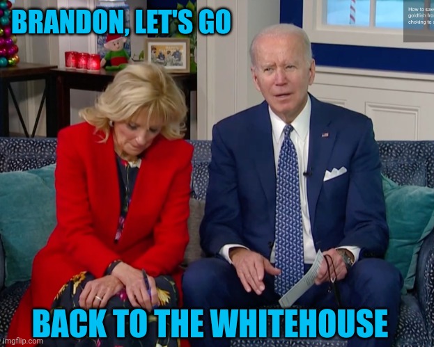 And let the losers be losers | BRANDON, LET'S GO; BACK TO THE WHITEHOUSE | image tagged in disappointed jill biden | made w/ Imgflip meme maker