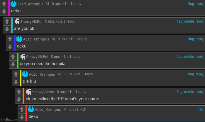 d  e  k  u | image tagged in deku | made w/ Imgflip meme maker