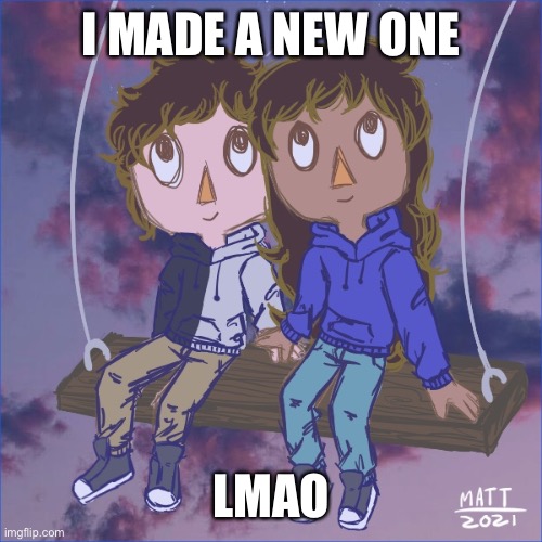 Jummy and Purple 5 | I MADE A NEW ONE; LMAO | image tagged in jummy and purple 5 | made w/ Imgflip meme maker
