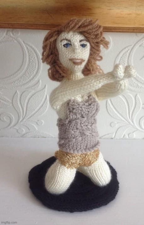 Kylie knot doll | image tagged in kylie knot doll | made w/ Imgflip meme maker