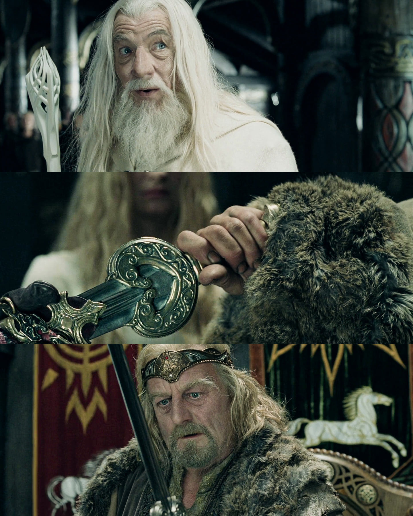 High Quality Theoden Blank Meme Template