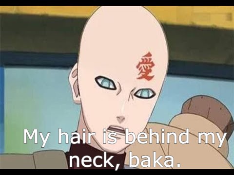 High Quality Bald Gaara Blank Meme Template