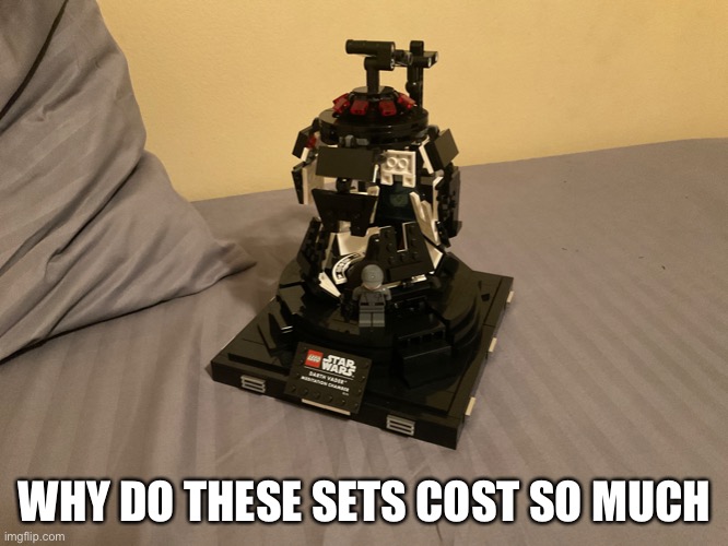 No title | WHY DO THESE SETS COST SO MUCH | image tagged in lego | made w/ Imgflip meme maker