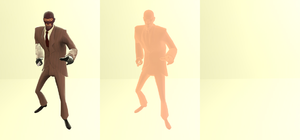 Spy Disappearing Blank Meme Template