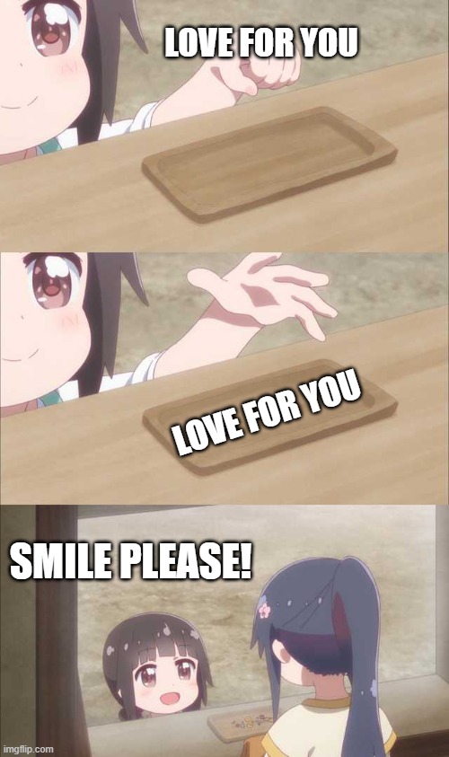 this stream ded? | LOVE FOR YOU; LOVE FOR YOU; SMILE PLEASE! | made w/ Imgflip meme maker