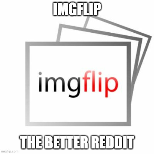 It is easier to use, less complicated, original content spawns here, and the mods are stream owners and stream mods for custom s | IMGFLIP; THE BETTER REDDIT | image tagged in imgflip | made w/ Imgflip meme maker