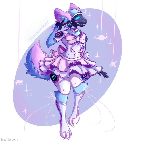 Furry art | image tagged in femboy furry | made w/ Imgflip meme maker