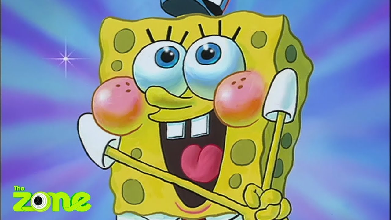 High Quality Spongebob smile Blank Meme Template