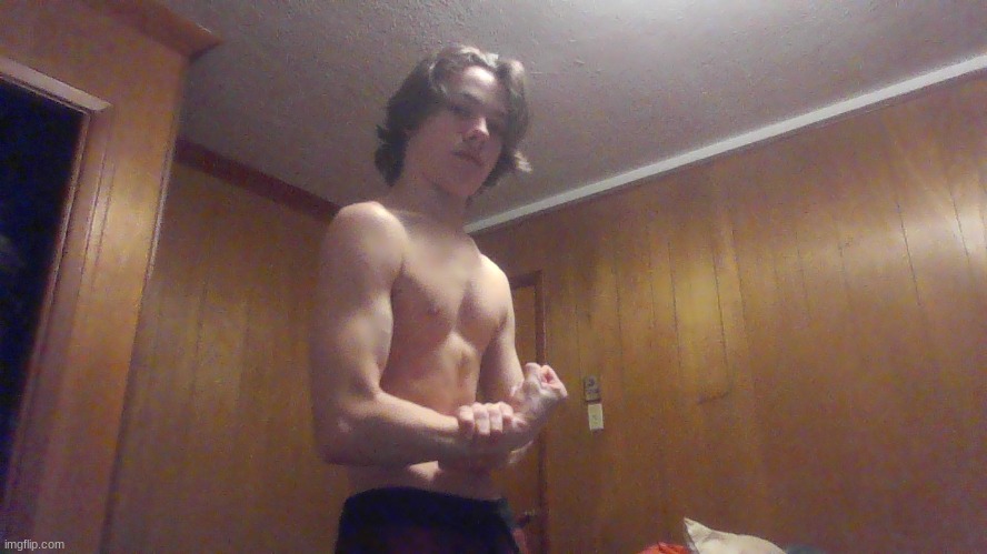 flex pic bc im bored | made w/ Imgflip meme maker