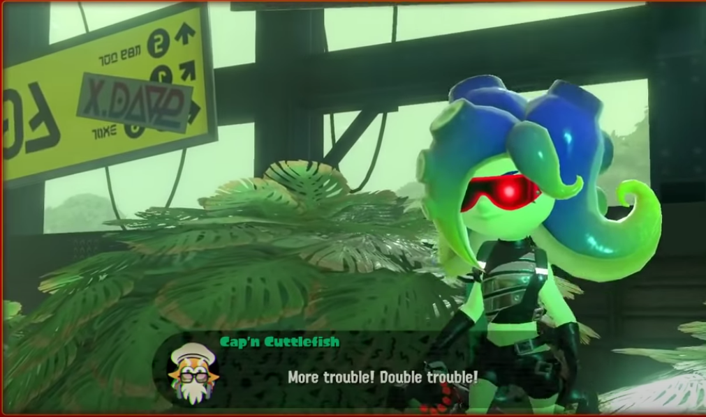 High Quality splatoon 2 octo expansion more trouble Blank Meme Template
