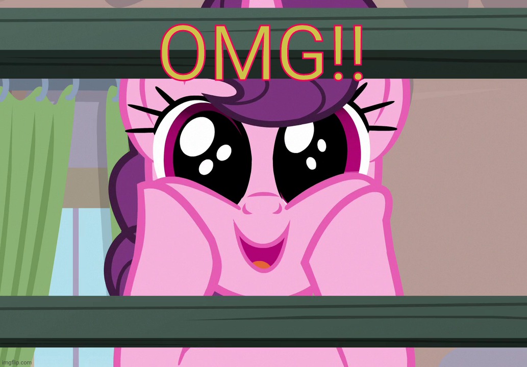 Surprised Sugar Belle (MLP) | OMG!! | image tagged in surprised sugar belle mlp | made w/ Imgflip meme maker