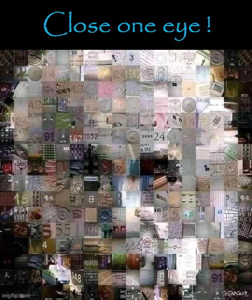 An Equation ! | Close one eye ! | image tagged in sometimes my genius is it's almost frightening | made w/ Imgflip meme maker