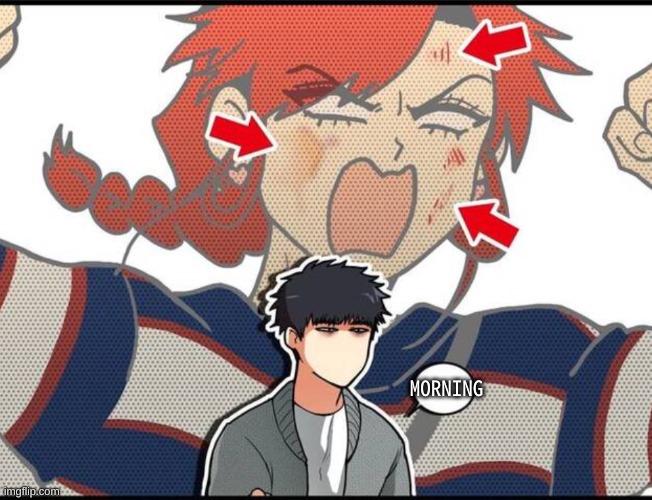 Morning, how is everyone? | MORNING | image tagged in screeeeeeeeeeeeeeeeeeeeeeeeeeeeeeeee | made w/ Imgflip meme maker
