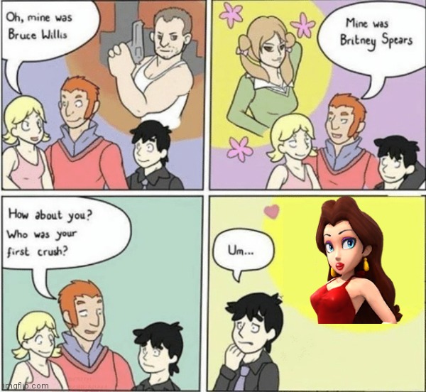 Fictional Crush | image tagged in fictional crush | made w/ Imgflip meme maker
