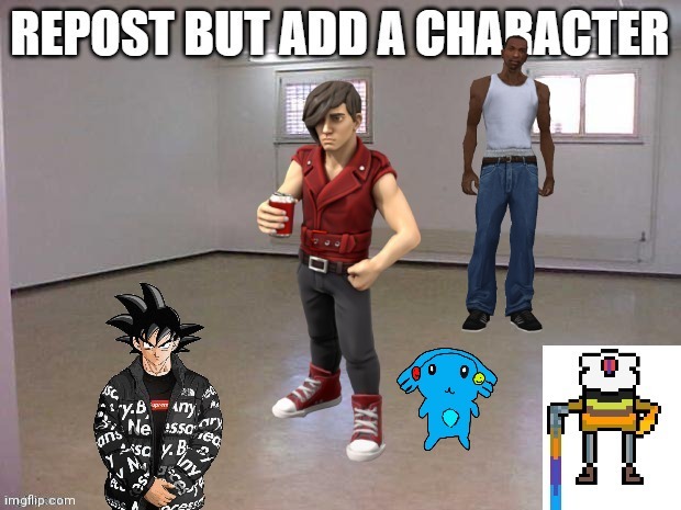 I added Carl Johnson :D | made w/ Imgflip meme maker