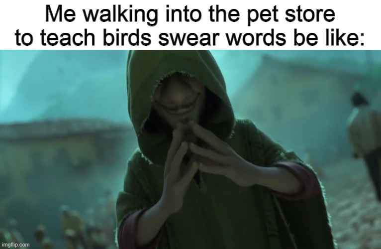 Bruno meme | Me walking into the pet store to teach birds swear words be like: | image tagged in memes,encanto,disney,shitpost | made w/ Imgflip meme maker