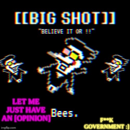qw | F**K GOVERNMENT :]; LET ME JUST HAVE AN [OPINION] | image tagged in qw | made w/ Imgflip meme maker