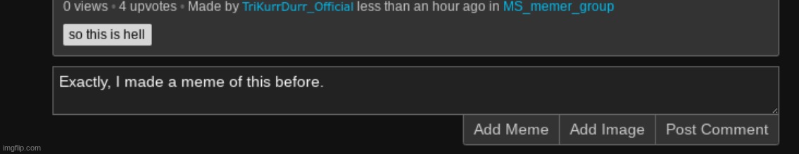 made w/ Imgflip meme maker