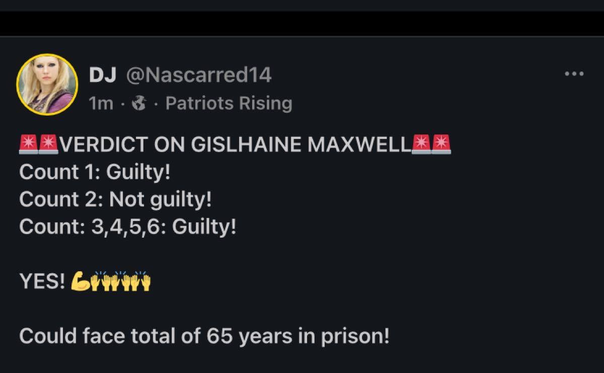 The Verdicts are in on Ghislane Maxwell | image tagged in ghislane maxwell,jeffrey epstein,epstein island,child abuse,human trafficking,slavery | made w/ Imgflip meme maker