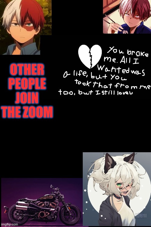 no | OTHER PEOPLE JOIN THE ZOOM | image tagged in no | made w/ Imgflip meme maker