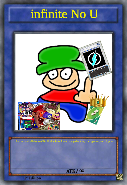 Super NO U UNO Reverse Card! - Imgflip