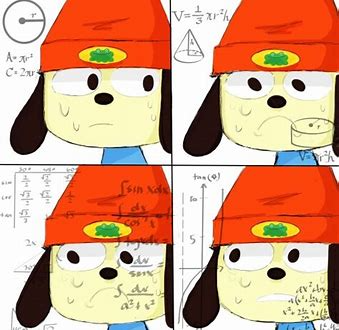 High Quality Parappa Thinking Blank Meme Template