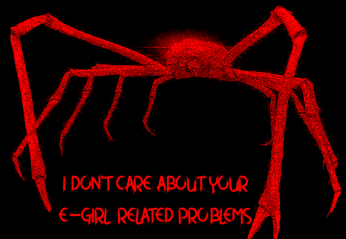 egirl problems crab Blank Meme Template