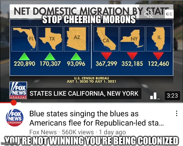 Only idiot cuckservatives could be happy about this | STOP CHEERING MORONS; YOU’RE NOT WINNING YOU’RE BEING COLONIZED | made w/ Imgflip meme maker