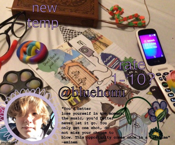 honu's aesthetic template | new temp; rate 1-10? | image tagged in honu's aesthetic template | made w/ Imgflip meme maker